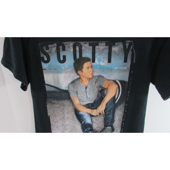 Scotty McCreery See You Tonight Tour Graphic T Shirt Small Black - Picture 2 of 6